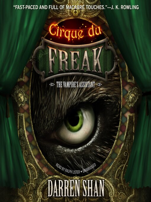 Title details for The Vampire's Assistant by Darren Shan - Available